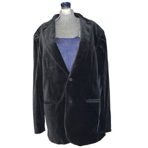 Men's INC Blazer, 44R, Black Velvet